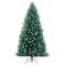 6.5ft. Pre-Lit Alexa Enabled Mountain Fir Artificial Christmas Tree, Multicolor LED Lights